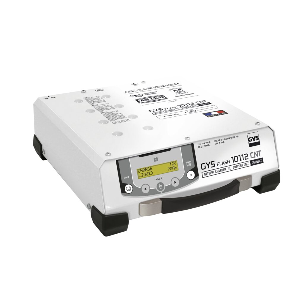 GYSflash 101.12 Charger Cnt 2.5M Cables