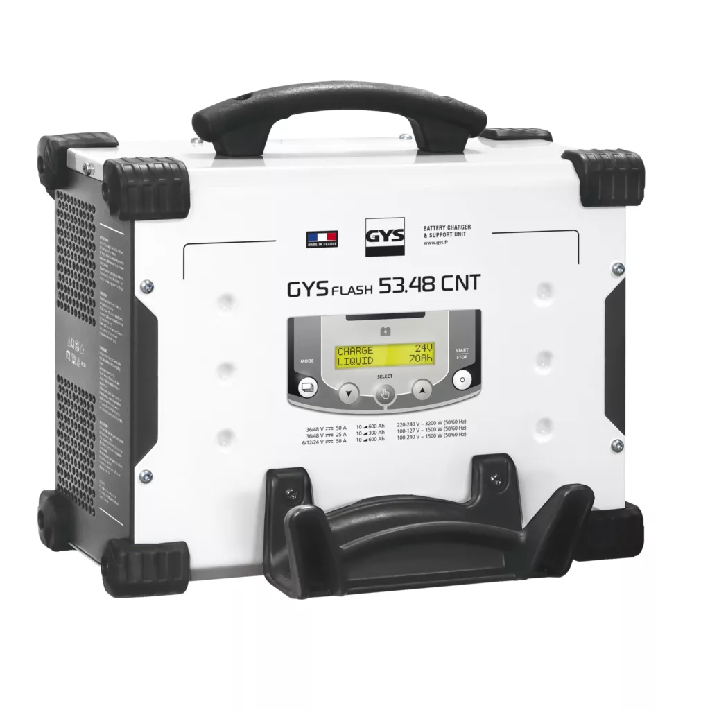 GYS GYSflash 53.48 Charger Cnt Fv 5M Cables