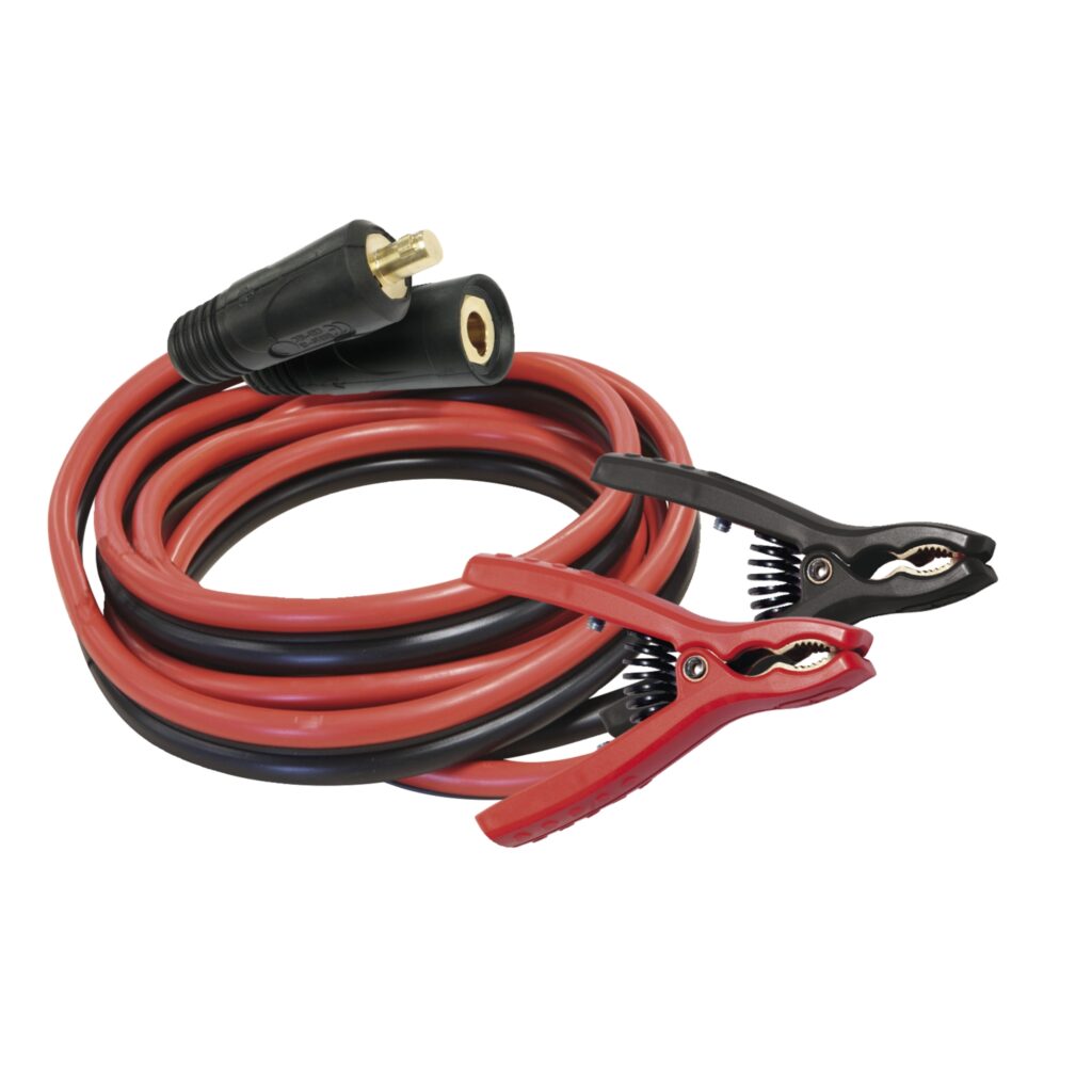 Cables 2.5M – 25Mm² + Clamps For GYSflash Pro (Dinse)