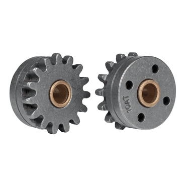 2 Pressure Rollers Smooth Type E – Ø1.0 Alu