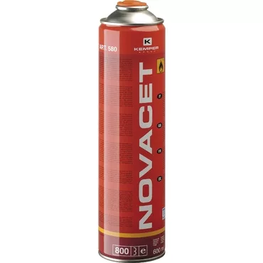 600Ml Cartridge (330Gr Gas) Novacet Gas 600Ml Cartridge (330Gr Gas) Novacet Gas