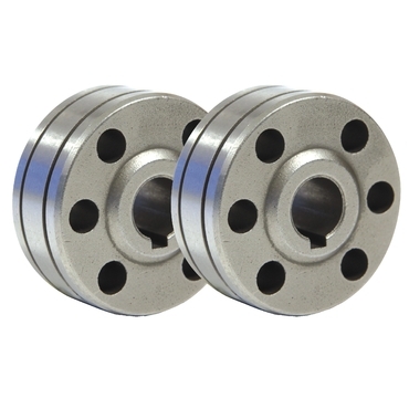 Set Of 2 Drive Rolls Type B – Ø 0.8/1 – Aluminium Set Of 2 Drive Rolls Type B – Ø 0.8/1 – Aluminium