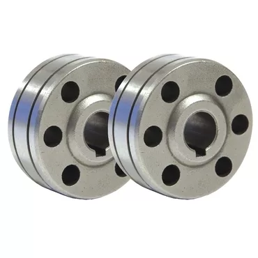 Set Of 2 Drive Rolls Type B – Ø 1.2/1.6 – Aluminium Set Of 2 Drive Rolls Type B – Ø 1.2/1.6 – Aluminium