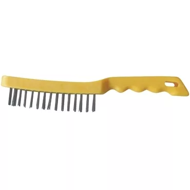 24 Stainless Steel 4 Row Brushes – Plastic Handle 24 Stainless Steel 4 Row Brushes – Plastic Handle