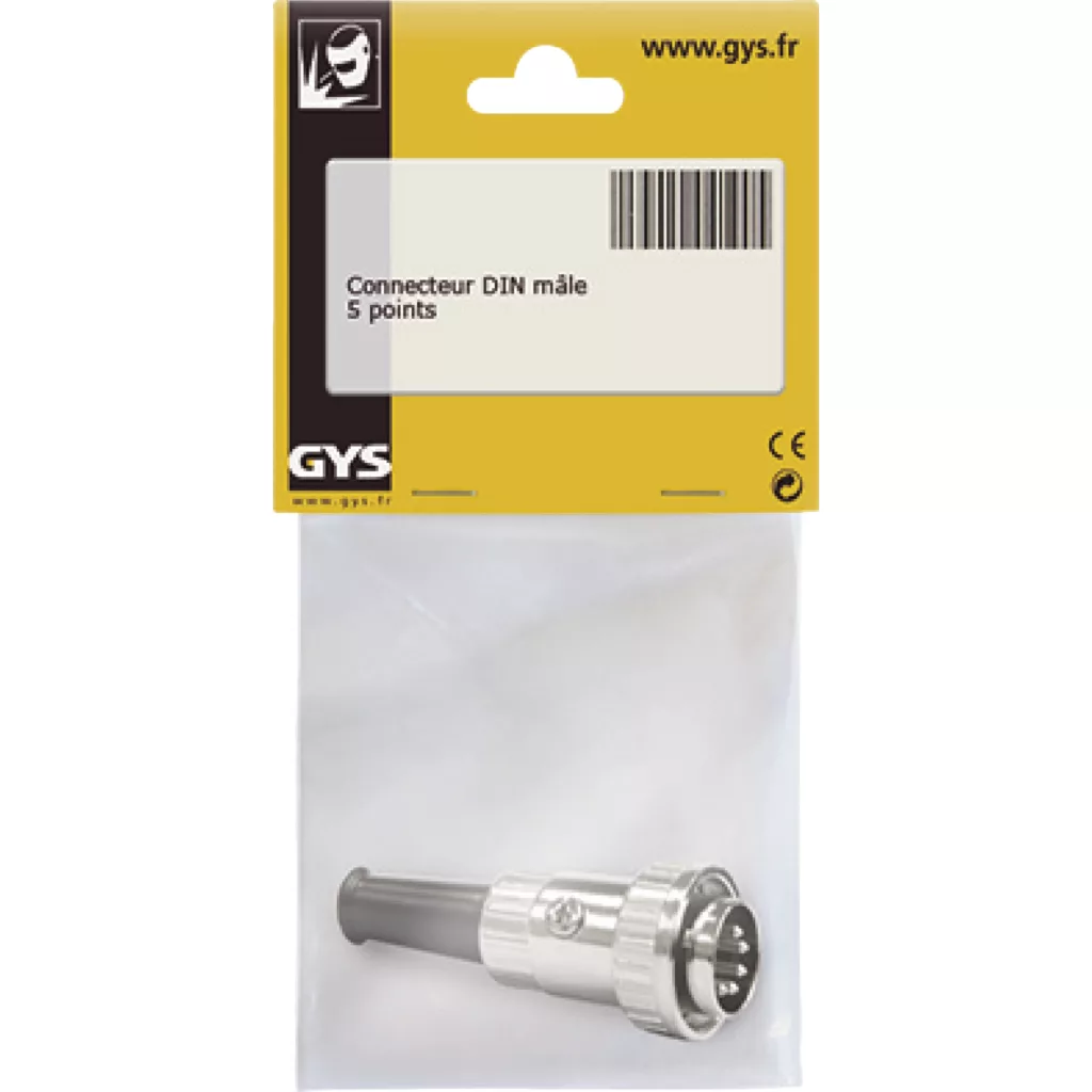 5 Pin Din Male Connector