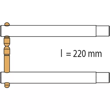 Portaspot 230 Px2 Double Arm – Offset Electrode (220Mm) Portaspot 230 Px2 Double Arm – Offset Electrode (220Mm)