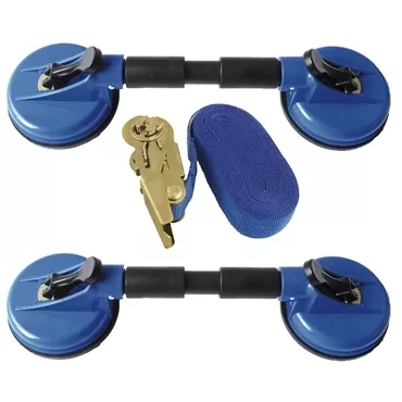 Set Of 2 Windscreen Suction Cups & Strap Set Of 2 Windscreen Suction Cups & Strap