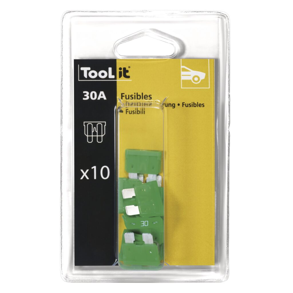 10X30A Fuses Pack / Chargers-Blister