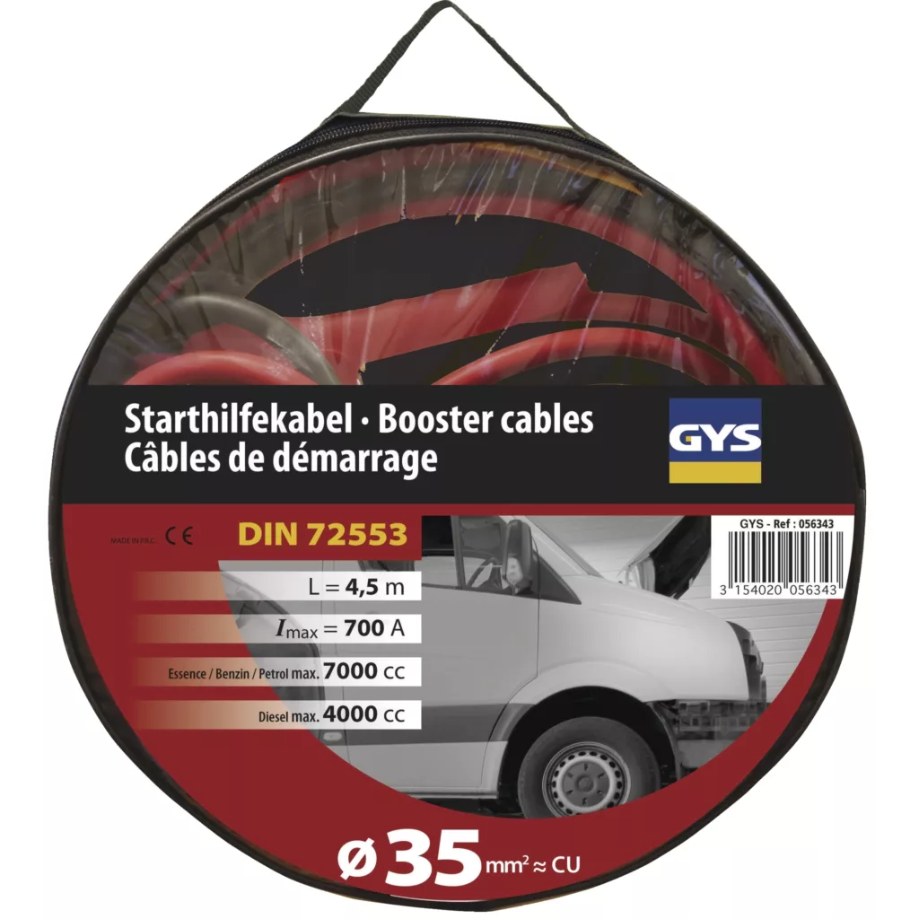 Jump Leads Pro 700A (4L/7L) – Insulated Clamps