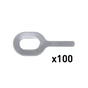 100 Straight Pulling Rings No.8 Al-Special Thickness 2.0 Mm For Spot A 100 Straight Pulling Rings No.8 Al-Special Thickness 2.0 Mm For Spot A