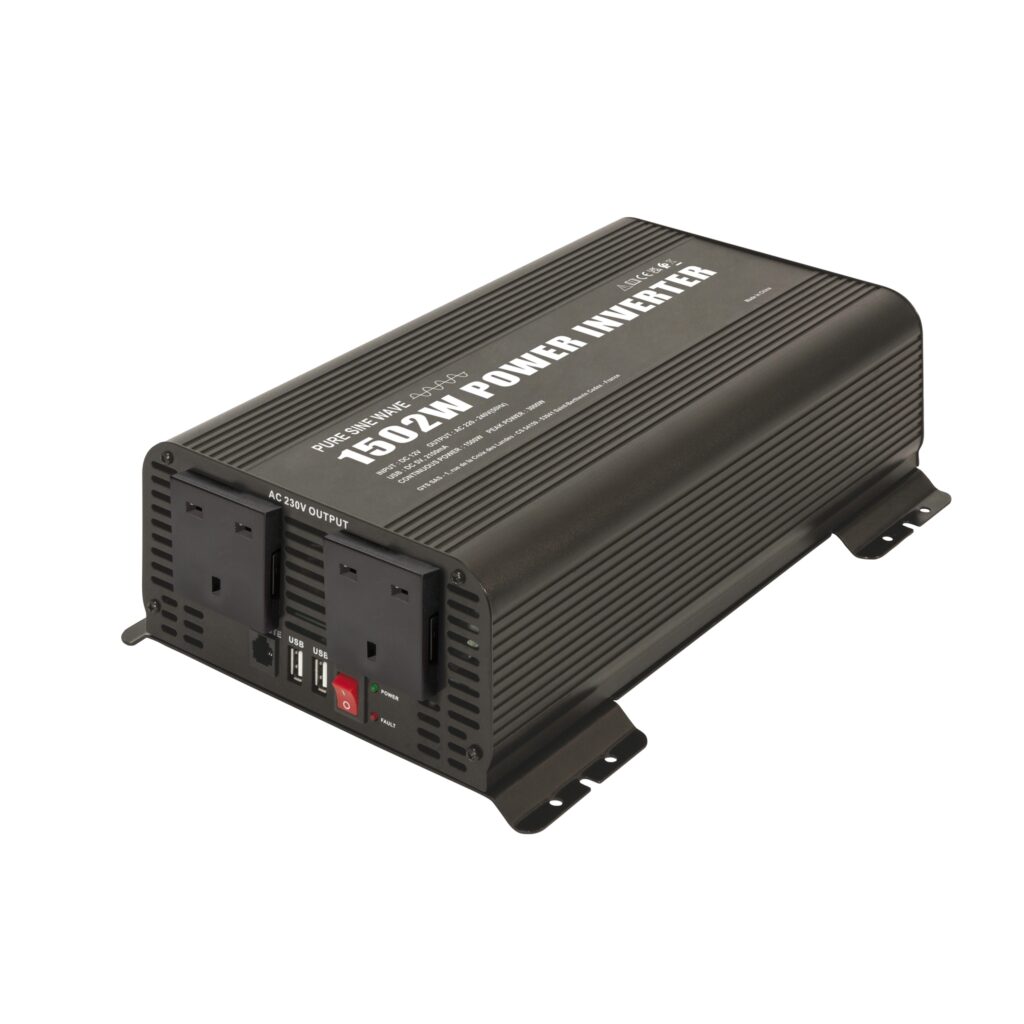 Power Inverter Psw 1502W – 12V – Remote Control Display – Uk
