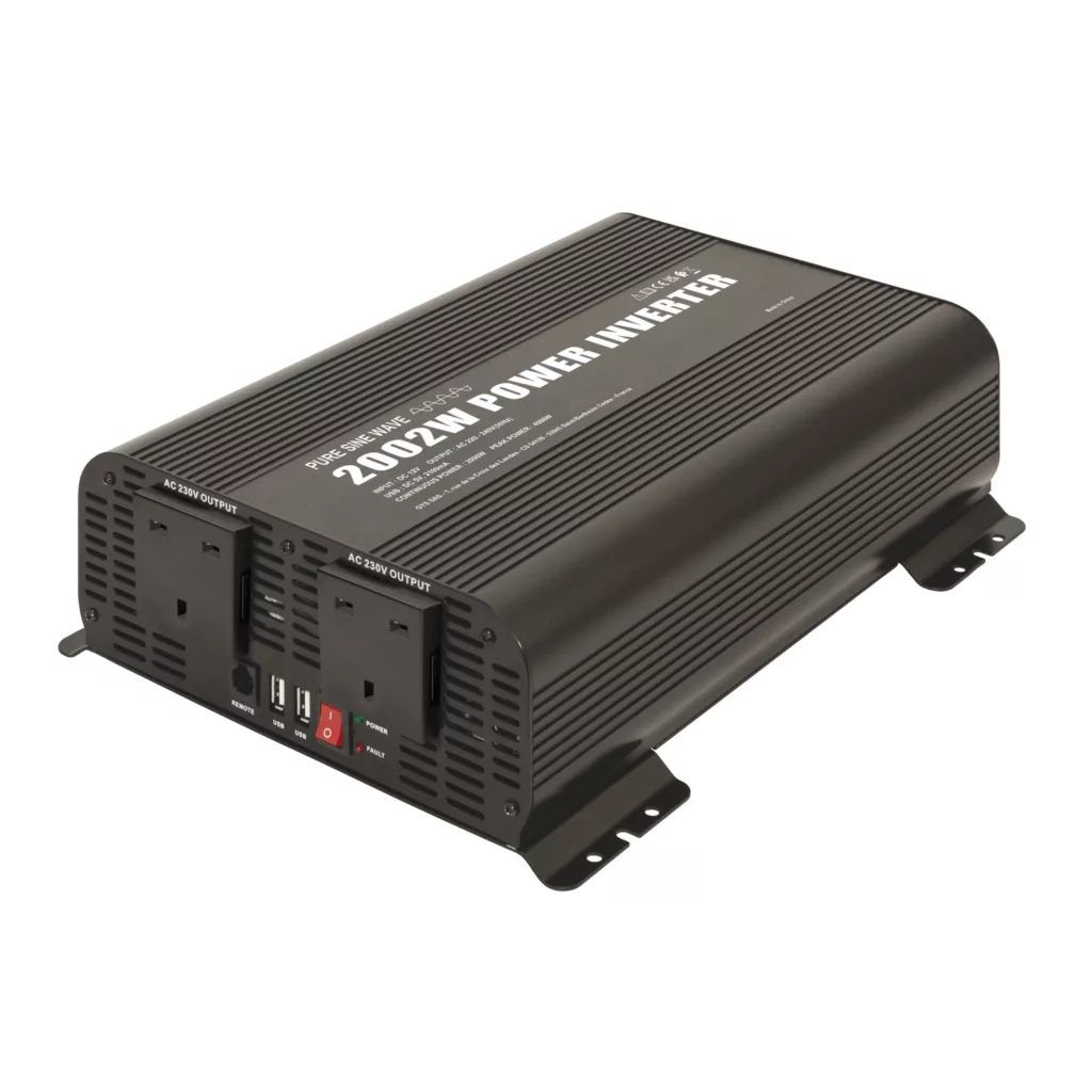 Power Inverter Psw 2002W – 24V – Remote Control Display – Uk