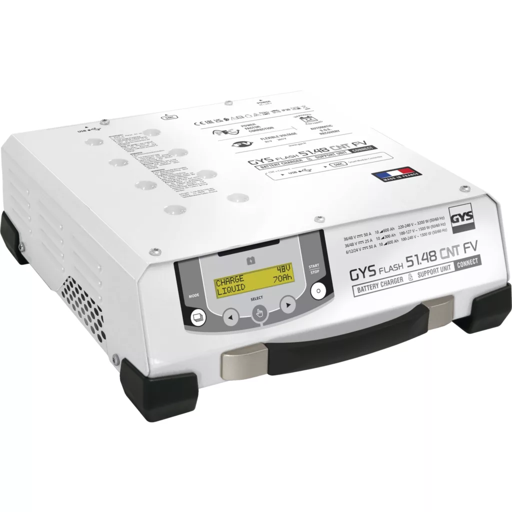 GYS GYSflash 51.48 Charger Cnt Fv 5M Cables
