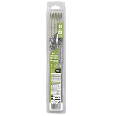 14 Stainless Steel Electrodes – 308L – Ø2.0 – (Blister)