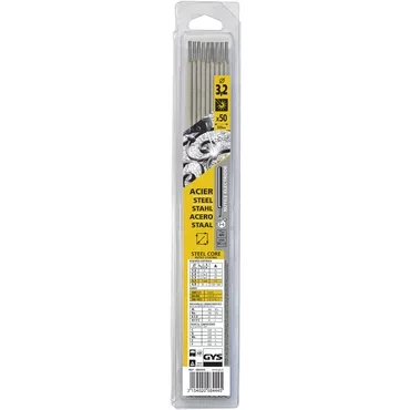 50 Rutile Electrodes – Steel – Ø3.2 (Blister) 50 Rutile Electrodes – Steel – Ø3.2 (Blister)