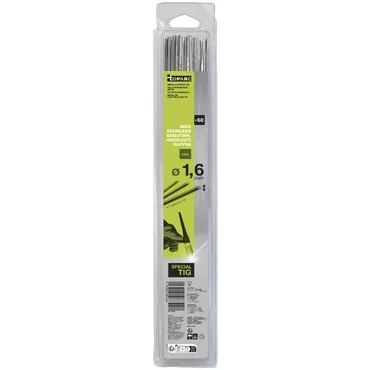 Tig Filler Rods (X60) – Stainless Steel (308L) Ø1.6 – 330Mm (Blister) Tig Filler Rods (X60) – Stainless Steel (308L) Ø1.6 – 330Mm (Blister)