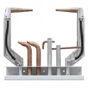 X arm + electrodes